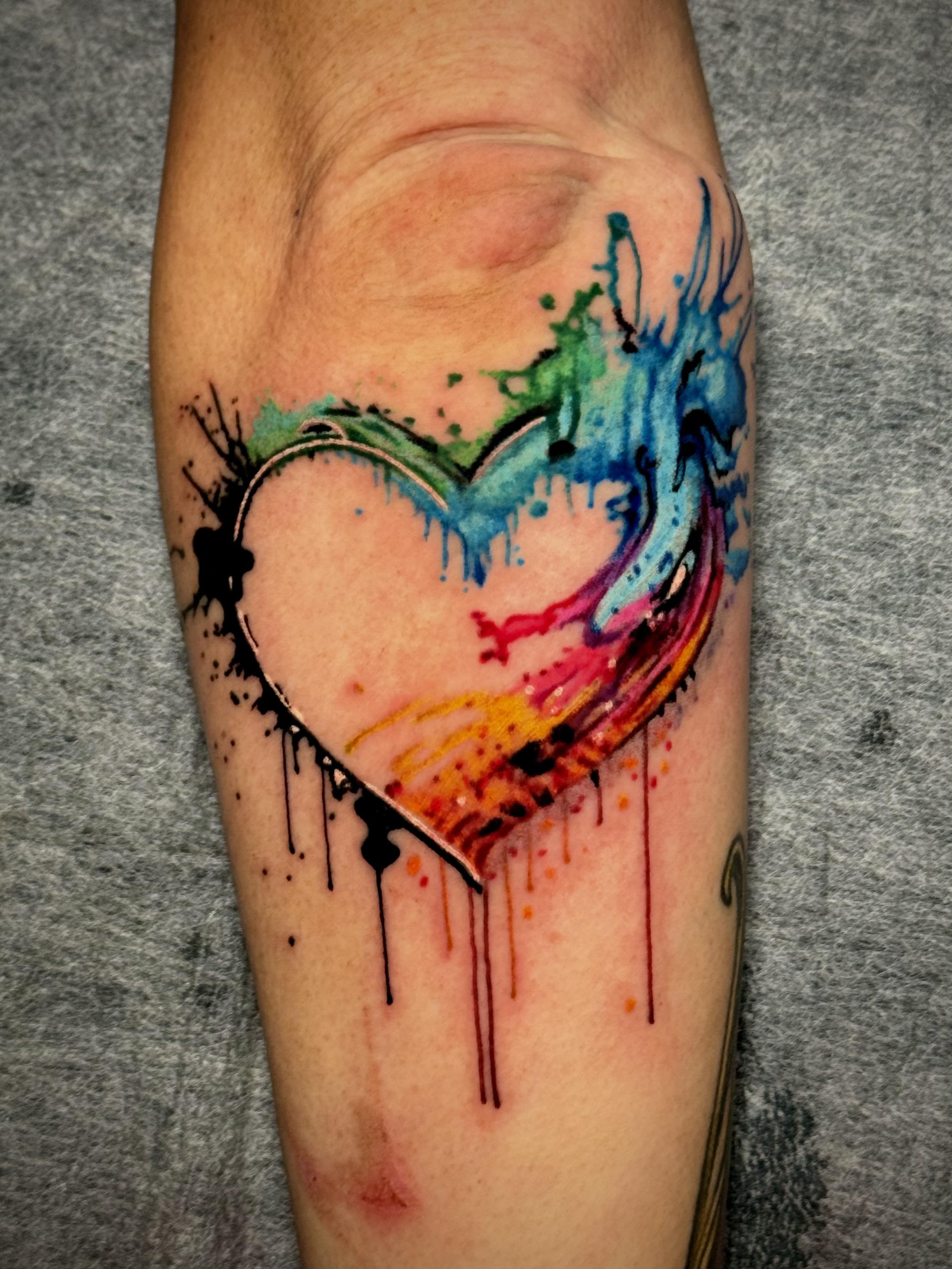 Custom realism tattoo work